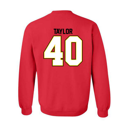 Maryland - NCAA Football : Nahsir Taylor - Classic Shersey Crewneck Sweatshirt-1