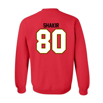 Maryland - NCAA Football : Ejani Shakir - Classic Shersey Crewneck Sweatshirt-1