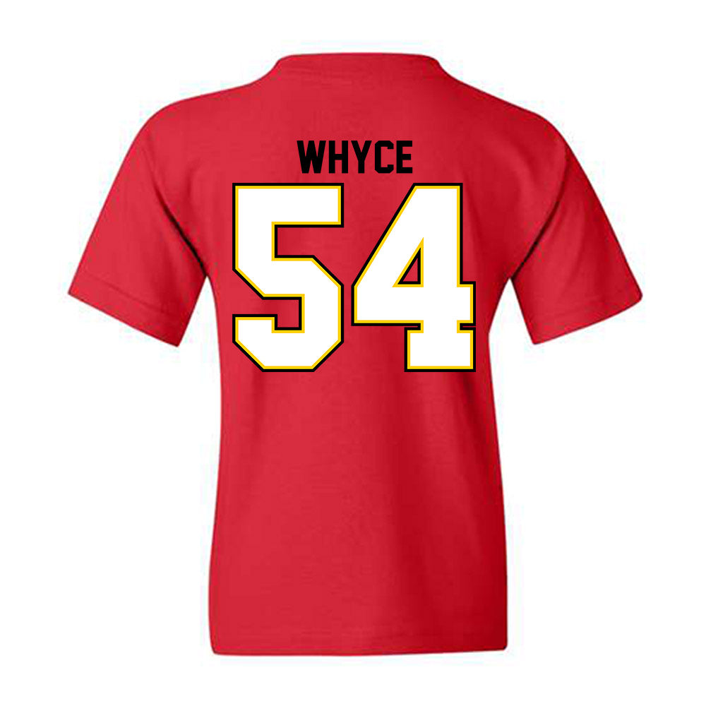 Maryland - NCAA Football : JaMarcus Whyce - Classic Shersey Youth T-Shirt-1