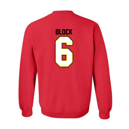 Maryland - NCAA Women's Lacrosse : Keeley Block - Classic Shersey Crewneck Sweatshirt-1
