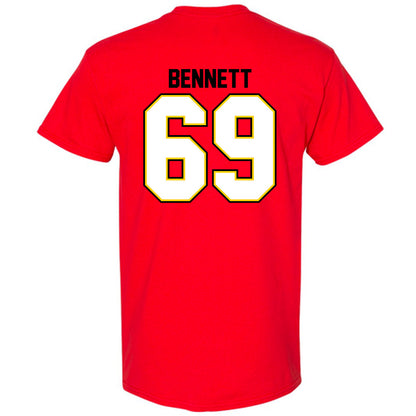 Maryland - NCAA Football : Logan Bennett - T-Shirt