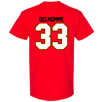Maryland - NCAA Football : Messiah Delhomme - Classic Shersey T-Shirt-1