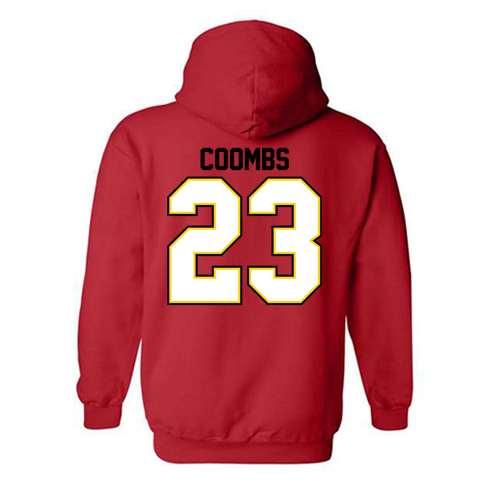 Maryland - NCAA Baseball : Bud Coombs - Classic Shersey Hooded Sweatshirt-1