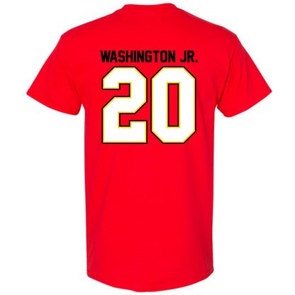 Maryland - NCAA Football : Ontario Washington Jr. - Classic Shersey T-Shirt-1