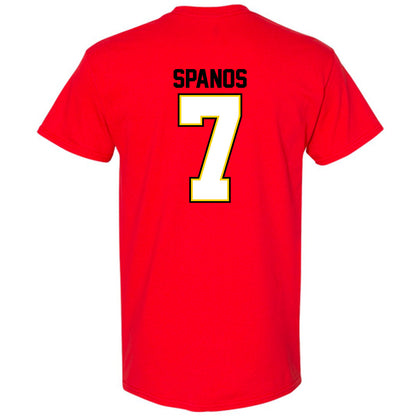 Maryland - NCAA Men's Lacrosse : Eric Spanos - Classic Shersey T-Shirt-1