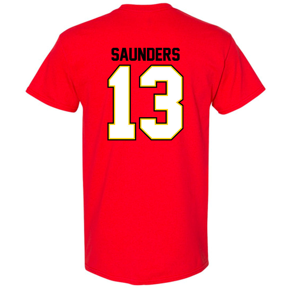 Maryland - NCAA Men's Basketball : Elijah Saunders - Classic Shersey T-Shirt-1