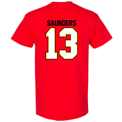 Maryland - NCAA Men's Basketball : Elijah Saunders - Classic Shersey T-Shirt-1