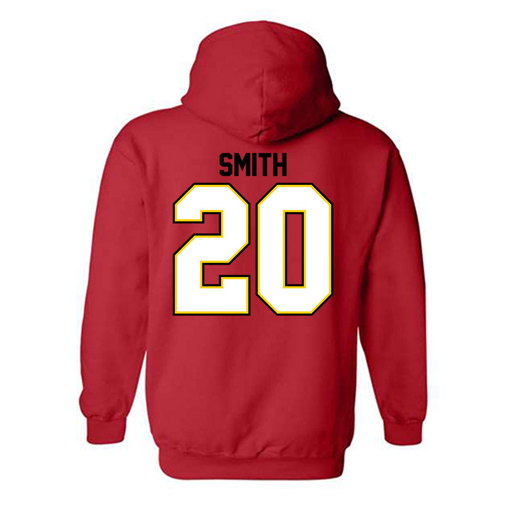 Maryland - NCAA Baseball : Evan Smith - Classic Shersey Hooded Sweatshirt-1