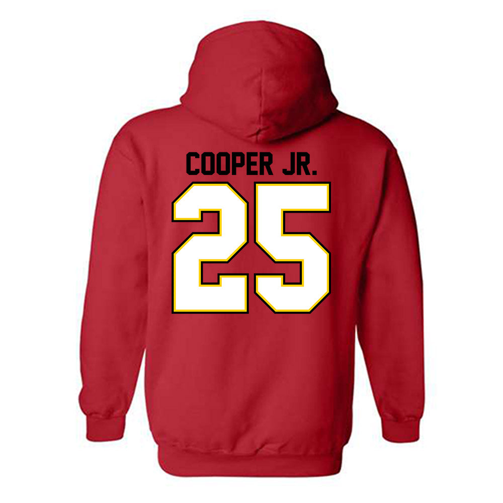 Maryland - NCAA Football : Ricardo Cooper Jr. - Classic Shersey Hooded Sweatshirt-1