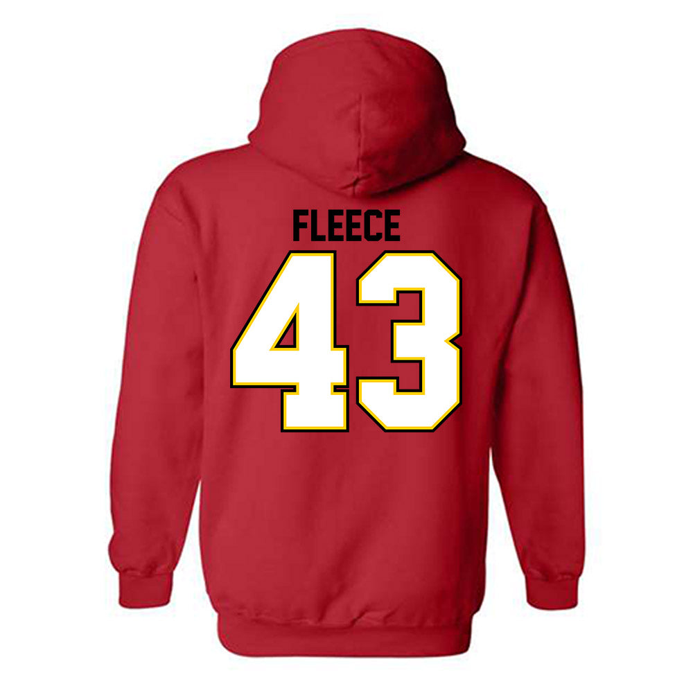 Maryland - NCAA Men's Lacrosse : Trey Fleece - Classic Shersey Hooded Sweatshirt-1