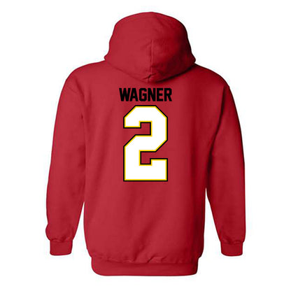 Maryland - NCAA Men's Basketball : Dajuan Wagner - Classic Shersey Hooded Sweatshirt-1