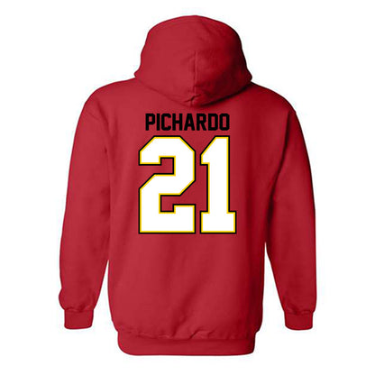 Maryland - NCAA Baseball : Franklin Pichardo - Classic Shersey Hooded Sweatshirt-1