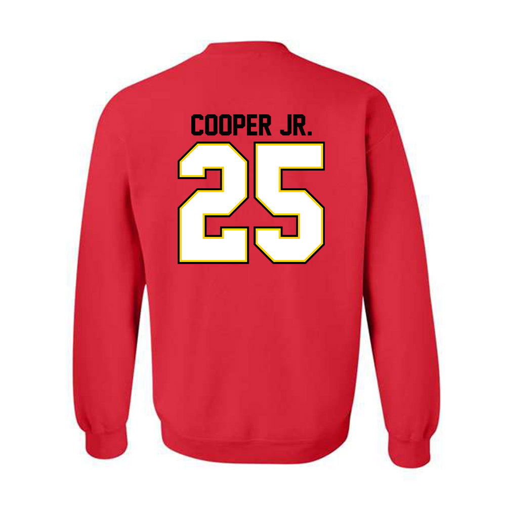 Maryland - NCAA Football : Ricardo Cooper Jr. - Classic Shersey Crewneck Sweatshirt-1