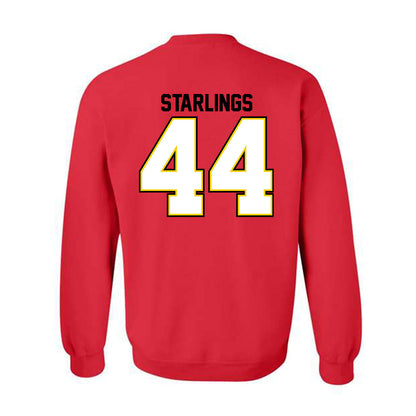 Maryland - NCAA Football : Joel Starlings - Classic Shersey Crewneck Sweatshirt-1