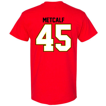 Maryland - NCAA Men's Basketball : Collin Metcalf - Classic Shersey T-Shirt-1