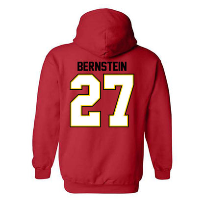 Maryland - NCAA Men's Soccer : Henry Bernstein - Classic Shersey Hooded Sweatshirt-1