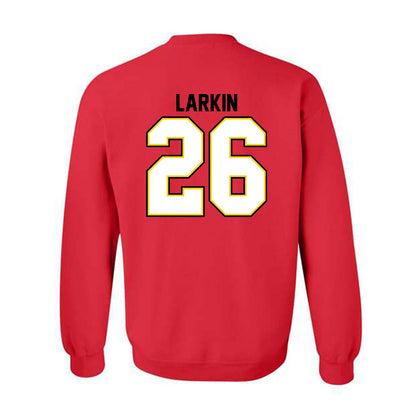 Maryland - NCAA Men's Lacrosse : AJ Larkin - Classic Shersey Crewneck Sweatshirt-1