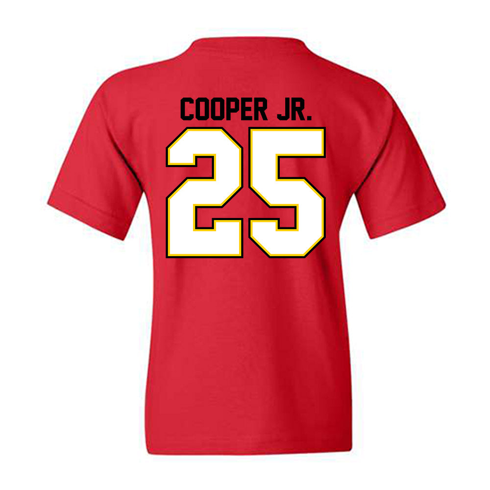 Maryland - NCAA Football : Ricardo Cooper Jr. - Classic Shersey Youth T-Shirt-1