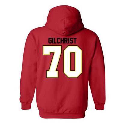 Maryland - NCAA Football : Jaylen Gilchrist - Classic Shersey Hooded Sweatshirt-1