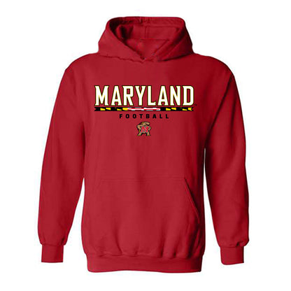 Maryland - NCAA Football : Preston Howard - Classic Shersey Hooded Sweatshirt-0