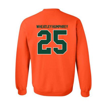 Miami - NCAA Football : Chris Wheatley-Humphrey - Classic Shersey Crewneck Sweatshirt-1