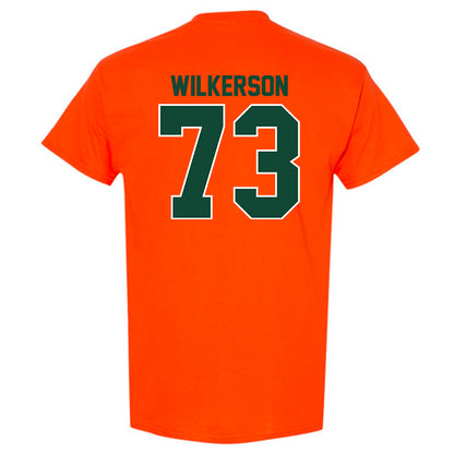 Miami - NCAA Football : Jaden Wilkerson - Classic Shersey T-Shirt-1