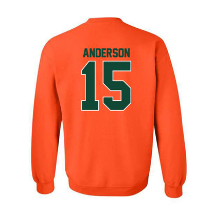 Miami - NCAA Football : Judd Anderson - Classic Shersey Crewneck Sweatshirt-1