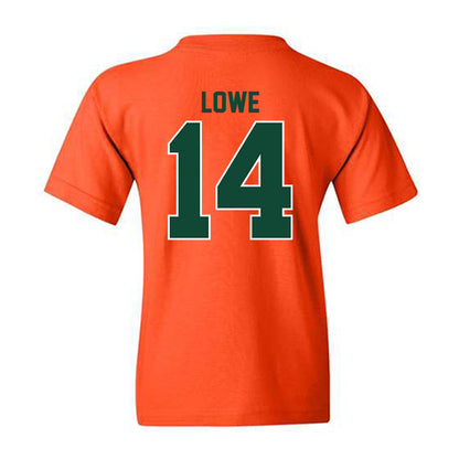 Miami - NCAA Football : Hayden Lowe - Classic Shersey Youth T-Shirt-1
