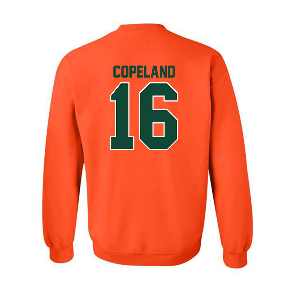 Miami - NCAA Baseball : Cian Copeland - Classic Shersey Crewneck Sweatshirt-1