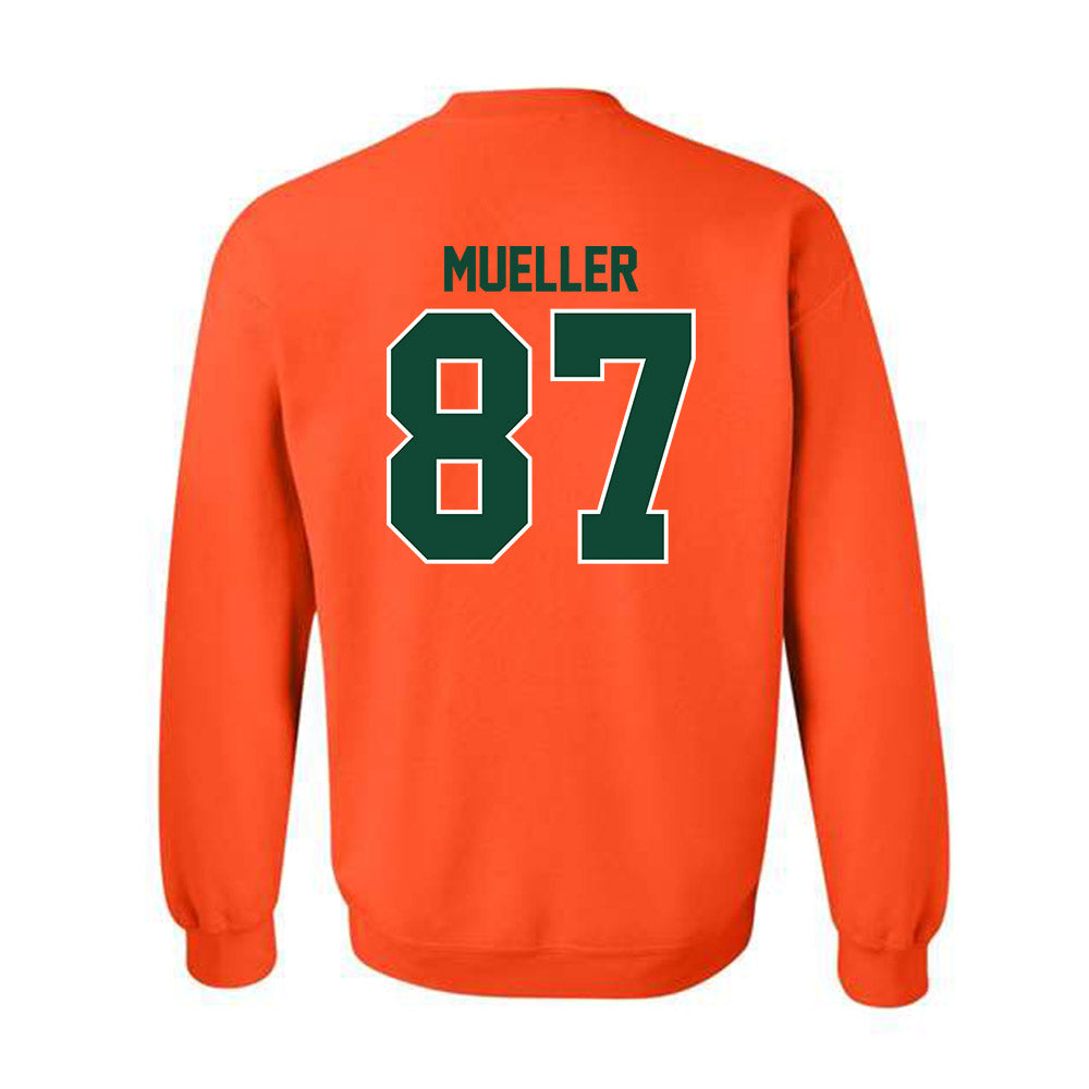 Miami - NCAA Football : Gavin Mueller - Classic Shersey Crewneck Sweatshirt-1