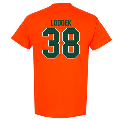 Miami - NCAA Baseball : Jake Lodgek - Classic Shersey T-Shirt-1