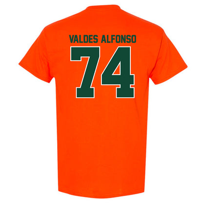 Miami - NCAA Football : Yerovi Valdes Alfonso - Classic Shersey T-Shirt-1