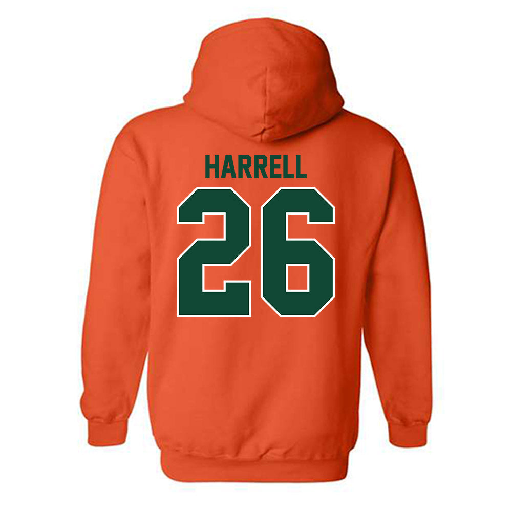 Miami - NCAA Women's Soccer : Dakota Harrell - Classic Shersey Hooded Sweatshirt-1