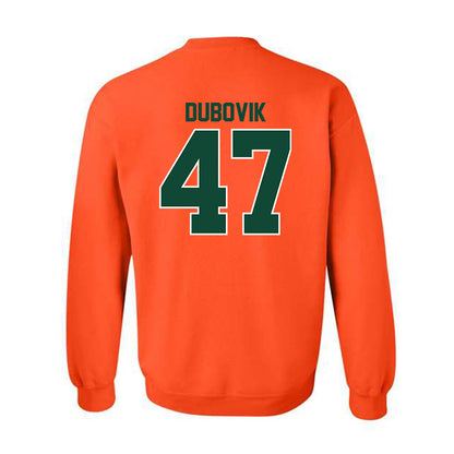 Miami - NCAA Baseball : Dylan Dubovik - Classic Shersey Crewneck Sweatshirt-1