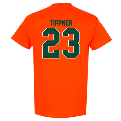 Miami - NCAA Women's Basketball : Meredith Tippner - Classic Shersey T-Shirt-1
