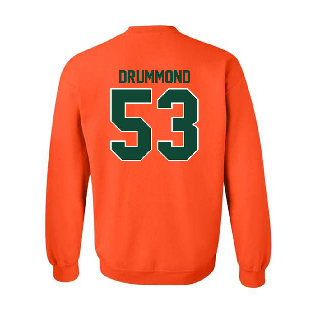 Miami - NCAA Baseball : Lj Drummond - Classic Shersey Crewneck Sweatshirt-1