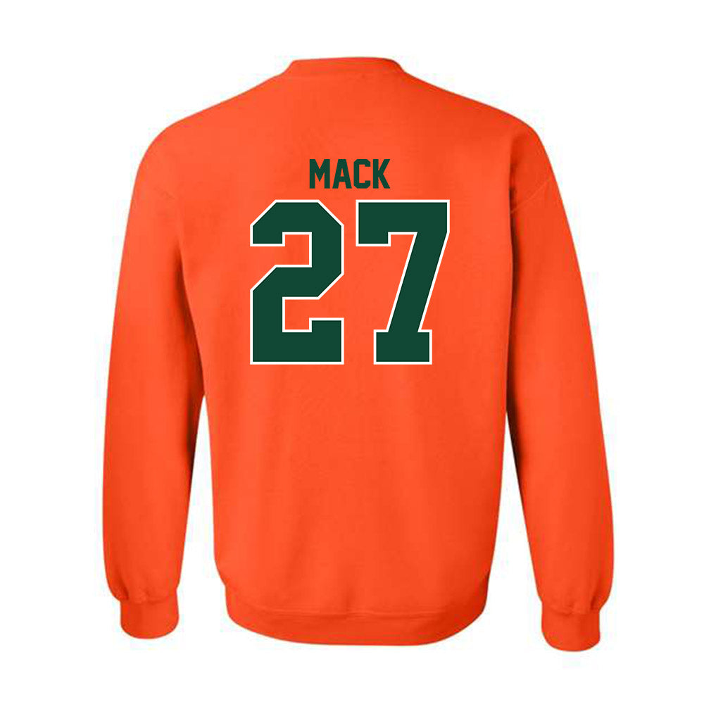 Miami - NCAA Football : Ryan Mack - Classic Shersey Crewneck Sweatshirt-1