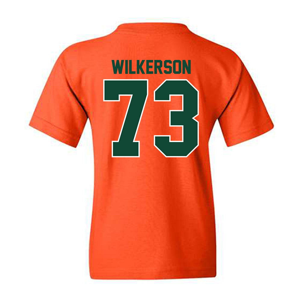 Miami - NCAA Football : Jaden Wilkerson - Classic Shersey Youth T-Shirt-1
