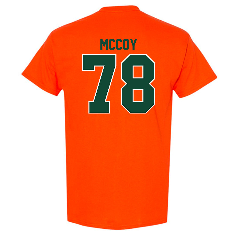 Miami - NCAA Football : Matthew McCoy - Classic Shersey T-Shirt-1