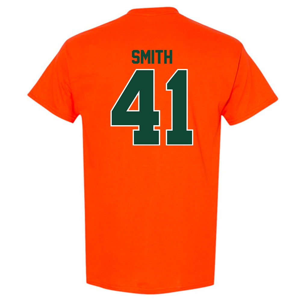 Miami - NCAA Football : Chase Smith - Classic Shersey T-Shirt-1