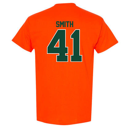 Miami - NCAA Football : Chase Smith - Classic Shersey T-Shirt-1