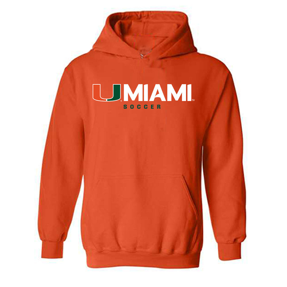 Miami - NCAA Women's Soccer : Dakota Harrell - Classic Shersey Hooded Sweatshirt-0