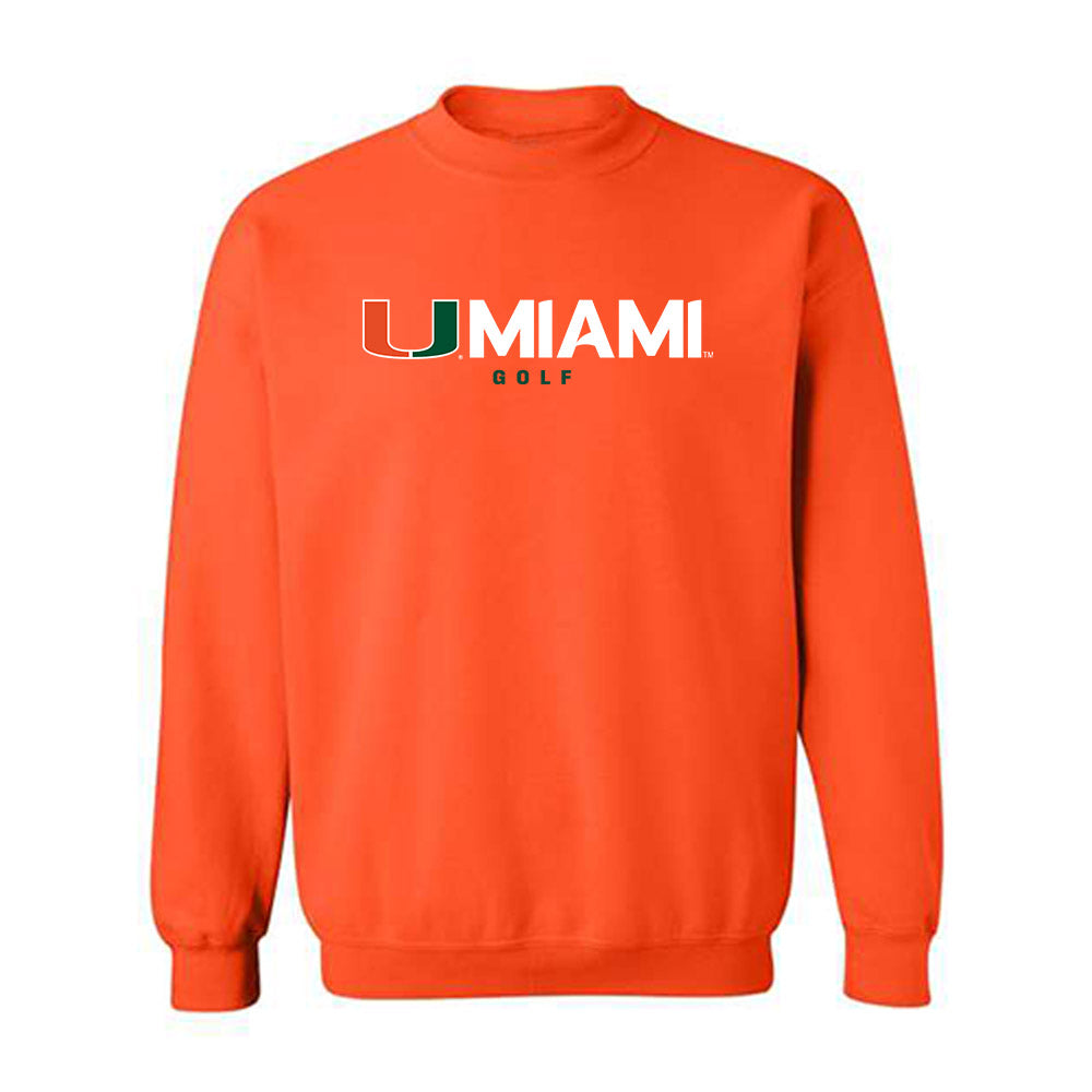 Miami - NCAA Women's Golf : Barbora Bujakova - Classic Shersey Crewneck Sweatshirt-0