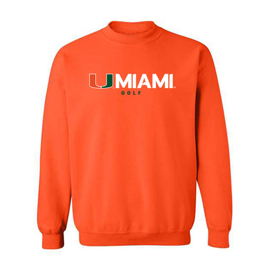 Miami - NCAA Women's Golf : Barbora Bujakova - Classic Shersey Crewneck Sweatshirt-0
