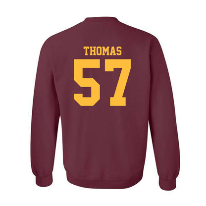 Minnesota - NCAA Football : Aaron Thomas - Classic Shersey Crewneck Sweatshirt-1