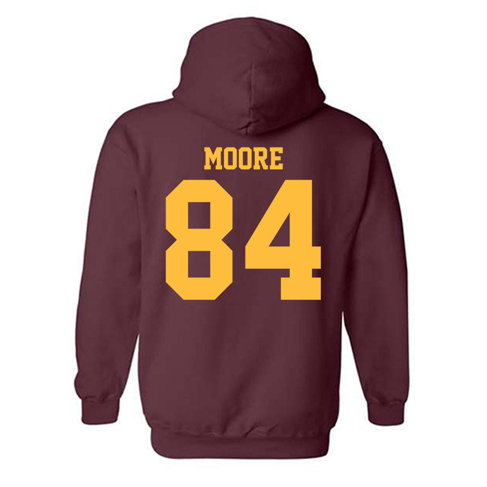 Minnesota - NCAA Football : Hayden Moore - Classic Shersey Hooded Sweatshirt-1