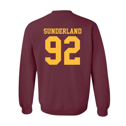 Minnesota - NCAA Football : Beckham Sunderland - Classic Shersey Crewneck Sweatshirt-1