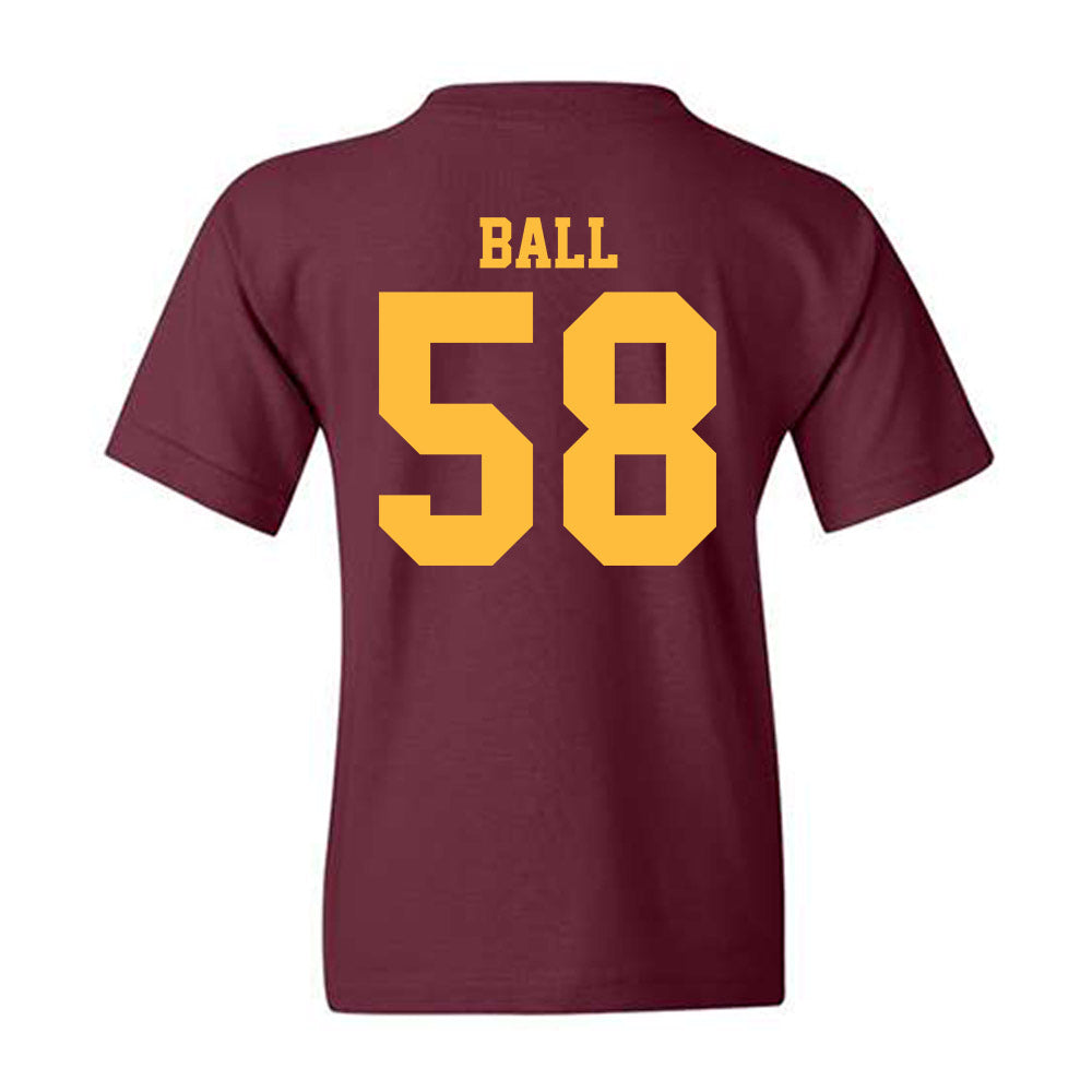 Minnesota - NCAA Football : Jaden Ball - Classic Shersey Youth T-Shirt-1