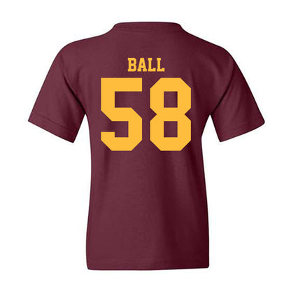 Minnesota - NCAA Football : Jaden Ball - Classic Shersey Youth T-Shirt-1