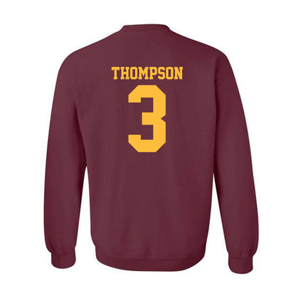 Minnesota - NCAA Football : Perry Thompson - Classic Shersey Crewneck Sweatshirt-1